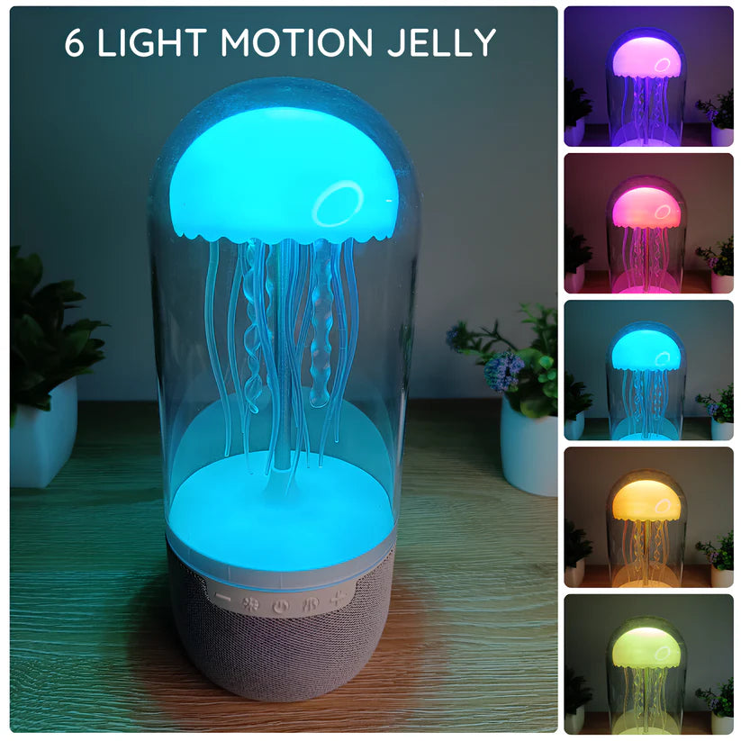 Jellyfish Bluetooth-Compatible Speaker Lamp