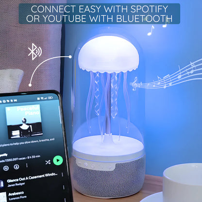 Jellyfish Bluetooth-Compatible Speaker Lamp