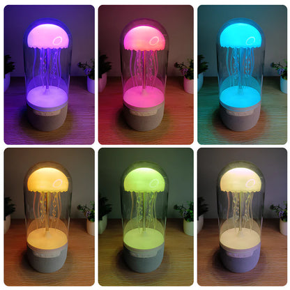 Jellyfish Bluetooth-Compatible Speaker Lamp